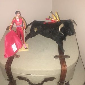 Vintage Matador and bull (Spain)